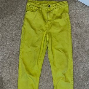 Lime BDG Jeans
